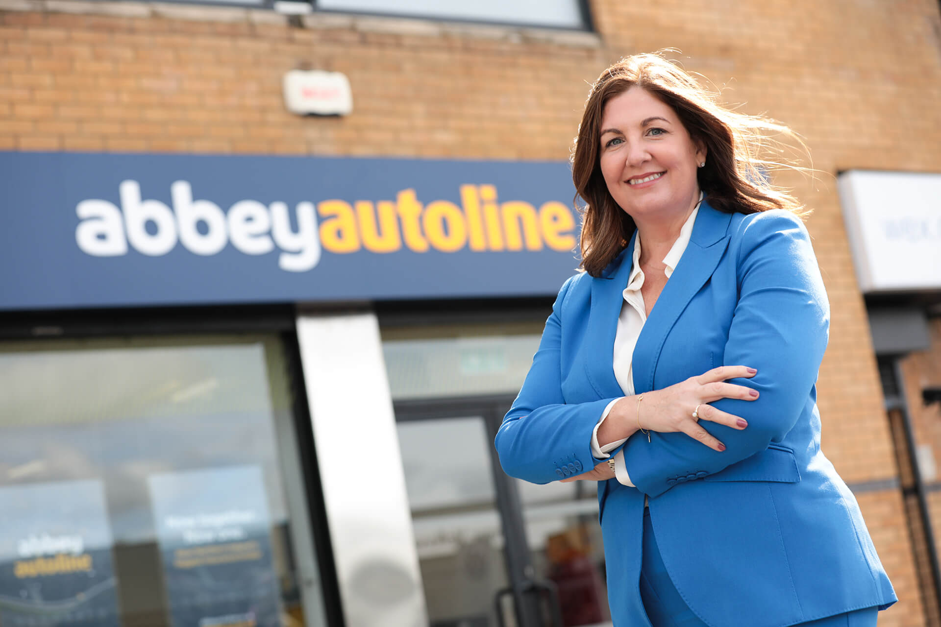 Julie Gibbons, Managing Director outside newly combined broking business, AbbeyAutoline
